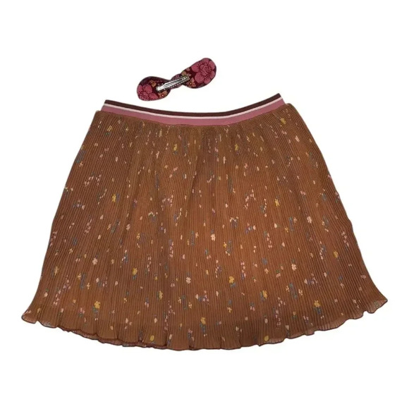 Matilda Jane Winnie Pleated Skirt with Matching Bow- Size 4 - Picture 3 of 5